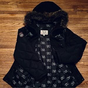 Vintage 90’s Triple F.A.T Goose Down Utility Parka Winter Coat